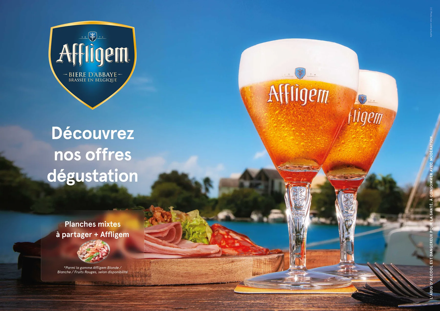 Campagne Affligem, proposition complémentaire autour des accords gourmands