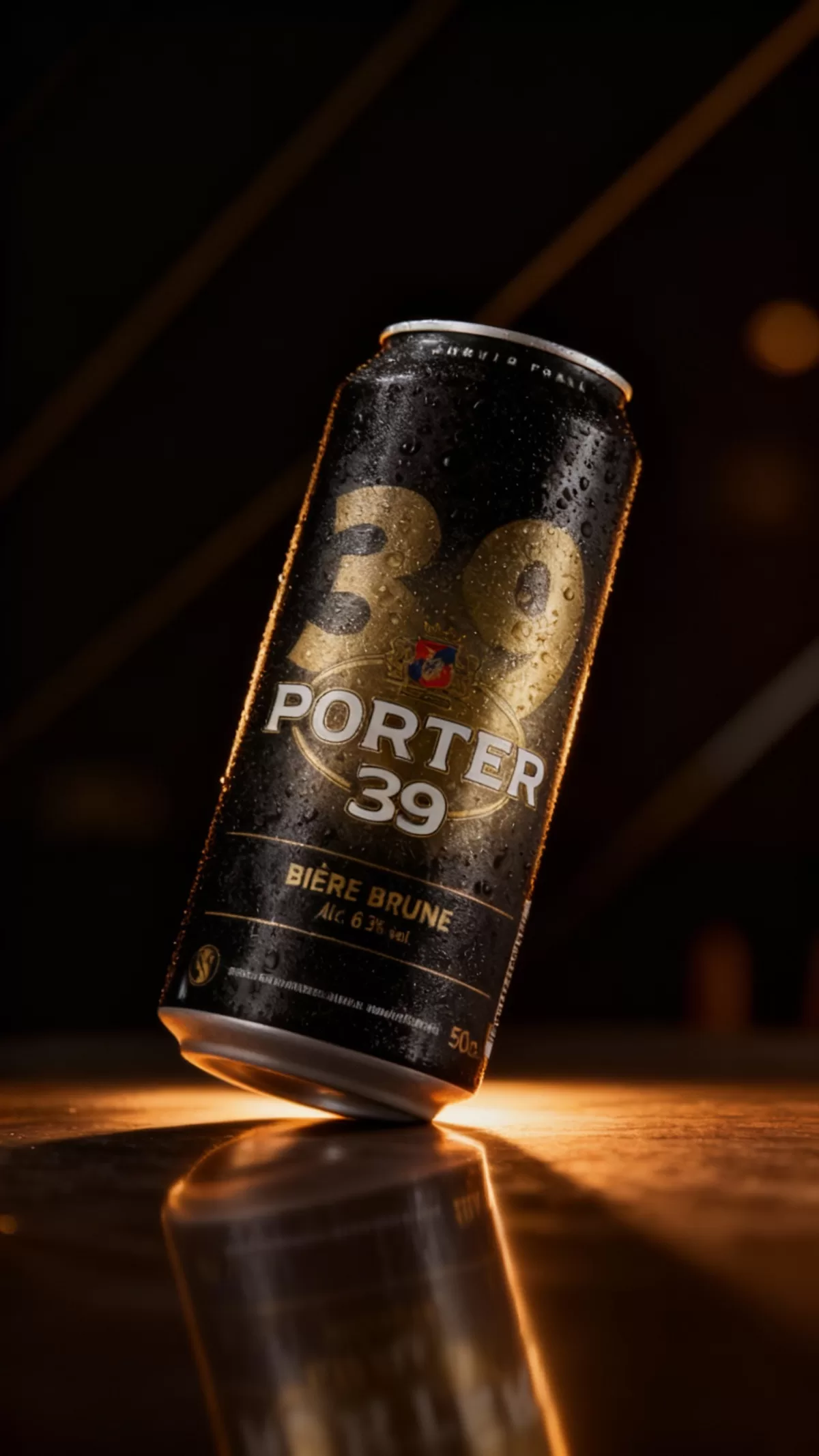 Canette Porter 39 inclinée